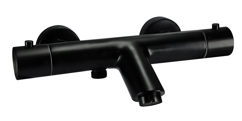 Wiesbaden Rio Therm. badmengkraan 15cm mat zwart - WDtegels