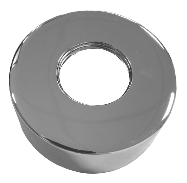 Roseta Caral para conjunto de ducha de lluvia termostático, montaje en superficie, cromo