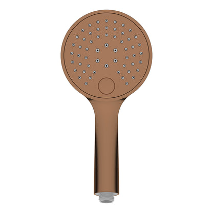 UniMatch handdouche 3 standen Ø12cm Geborsteld brons koper PVD