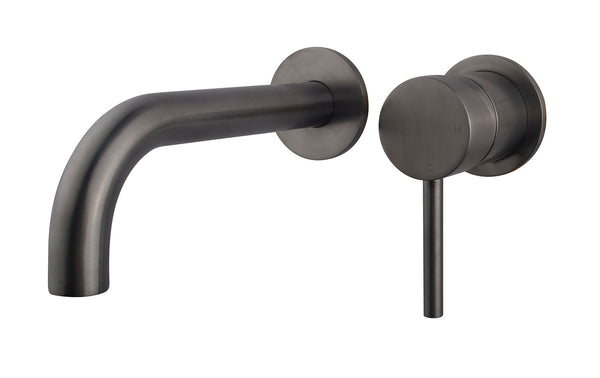 Wiesbaden Caral 20 inbouw-wastafelmengkraan eennhendel | Gunmetal