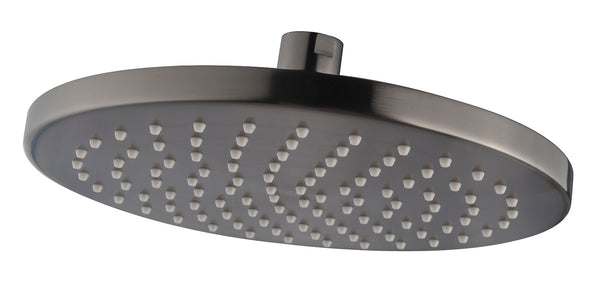 UniMatch hoofddouche rond | 20x1,2cm | Gunmetal PVD