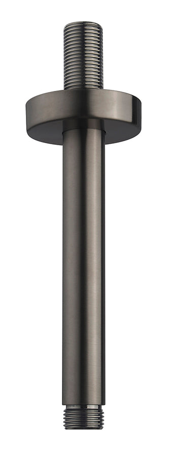 UniMatch douchearm met plafondbevestiging | 15cm | Gunmetal PVD