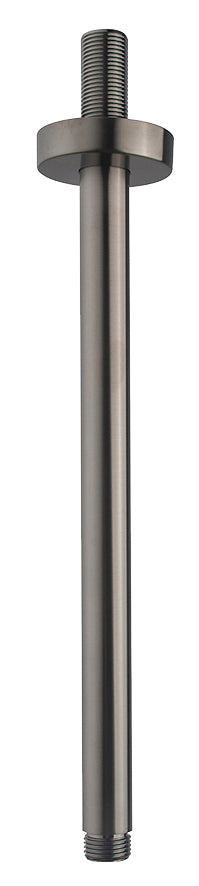 UniMatch douchearm met plafondbevestiging | 30cm | Gunmetal PVD