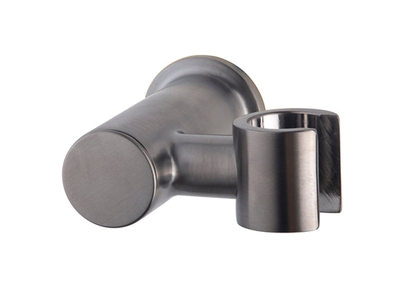 Soporte de ducha de mano de pared UniMatch, inclinable, PVD bronce