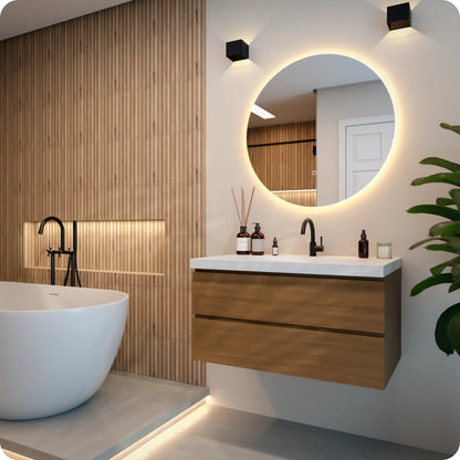 Badkamerspiegel - 80cm - Frameloos