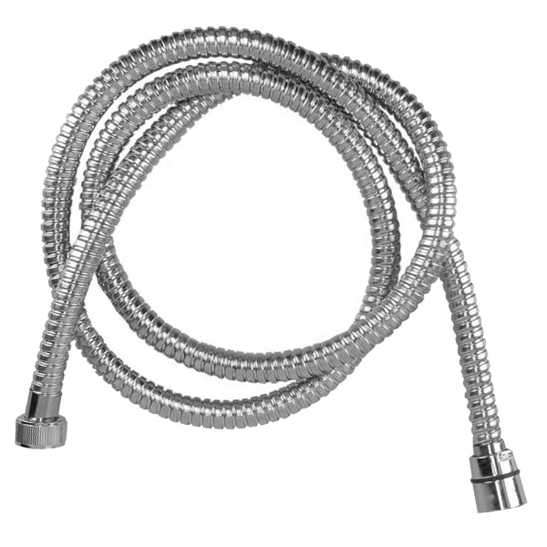 Double strength shower hose 125 cm chrome