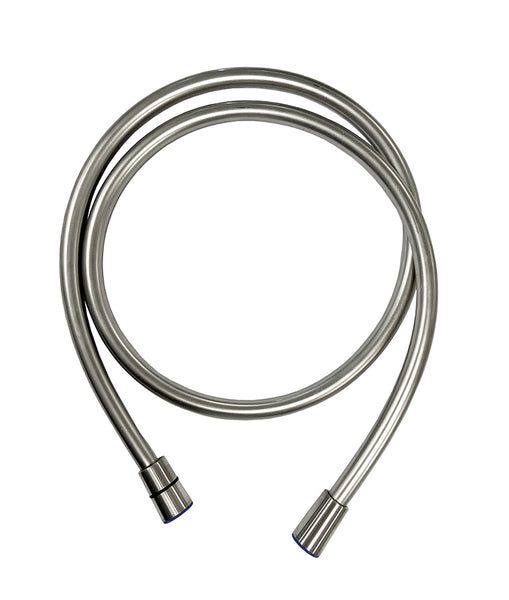 UniMatch shower hose plastic 150 cm stainless steel look