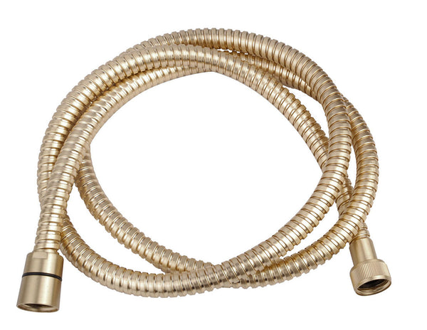 UniMatch shower hose metal 150 cm brushed brass PVD