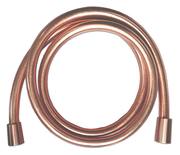 UniMatch shower hose plastic 150 cm brushed copper
