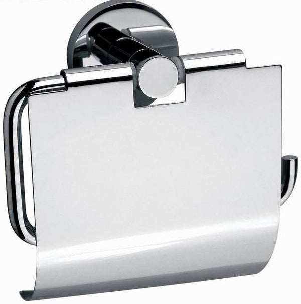 Toilet Roll Holder Round | Chrome
