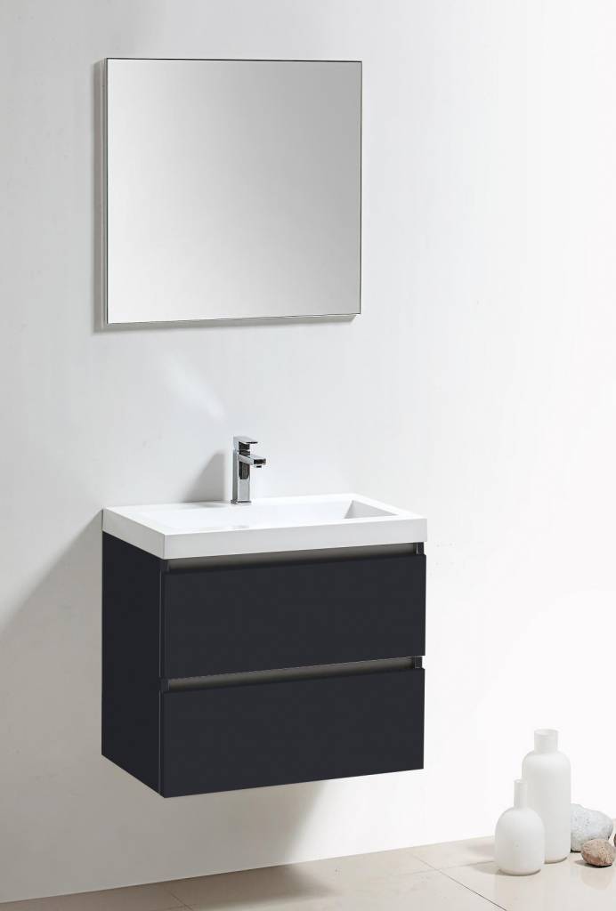 Badmeubel Trend Senza 60 Hoogglans Antraciet
