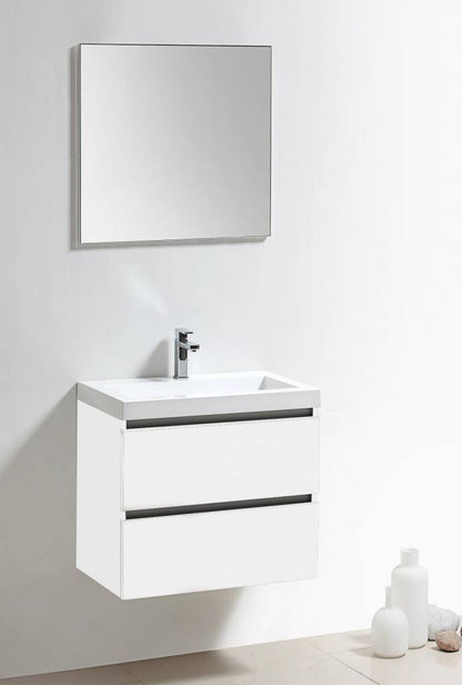 Badmeubel Trend Senza 60 Hoogglans Wit