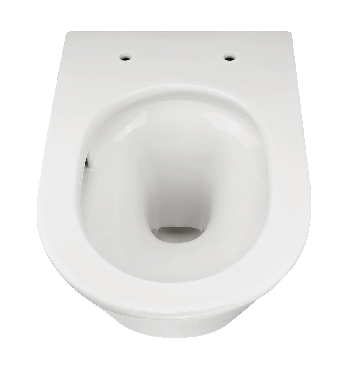 Vesta Tornado flush wandcloset rimless met nano coating met Shade slim toiletzitting softclose en quick release glans wit - WDtegels