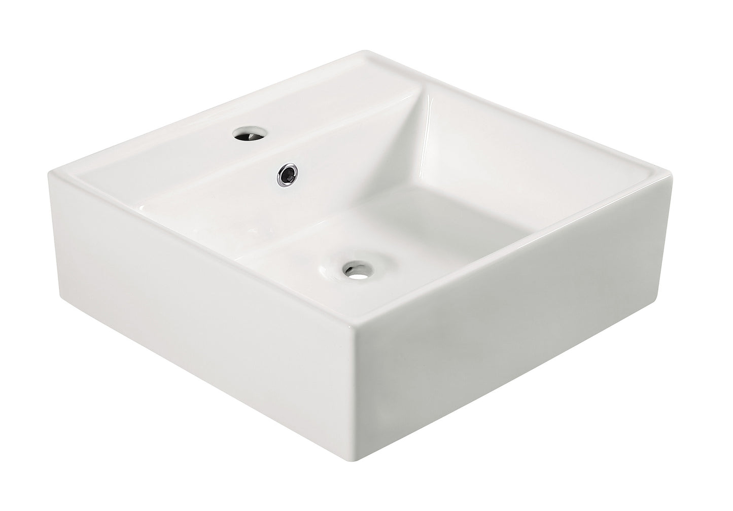 Lavabo Larx cuadrado 46 x 46 x 16