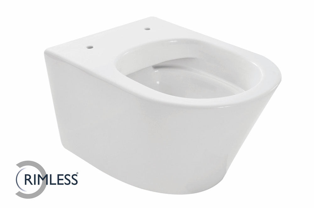 Vesta wandcloset rimless glans wit - WDtegels