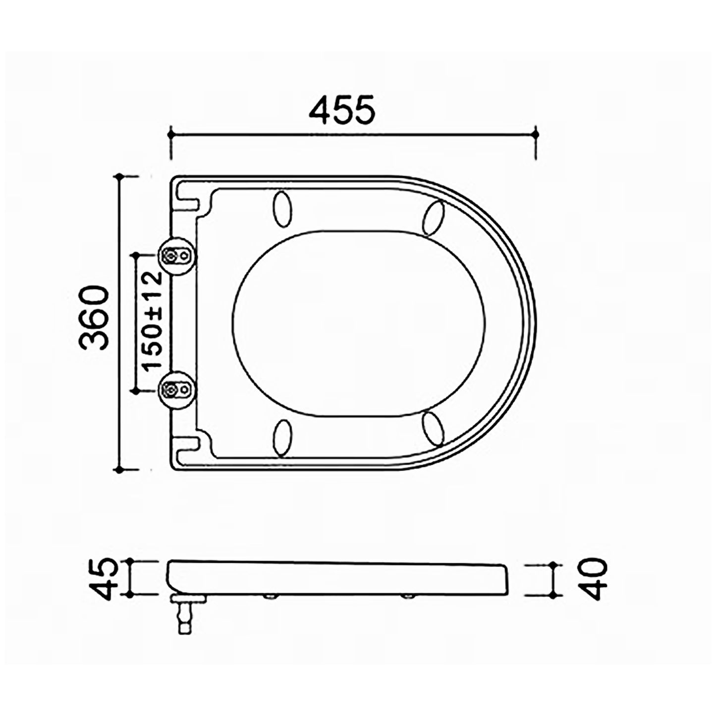 Arco toiletzitting softclose en quick release | Glans wit - WDtegels