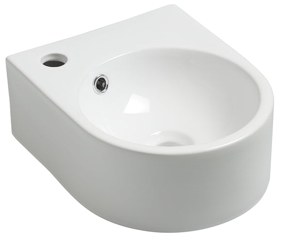 Fuente Erato | 34x27,5x12cm | Cerámica brillo blanco