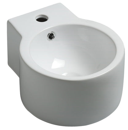 Kronos fontein 32 x 27,5 x 16 cm keramiek glans wit - WDtegels