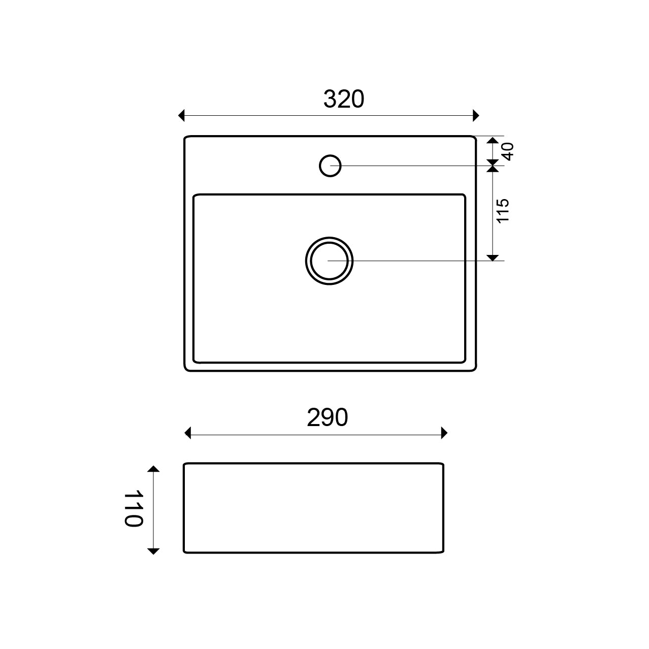 5 x 29 cm wit 8718503678306