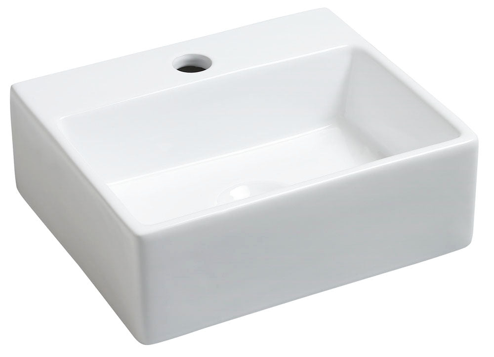 Leto fontein 33,5 x 29 x 11,5 cm keramiek glans wit - WDtegels