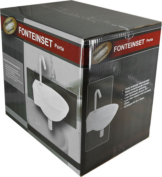 one-pack Porta fontein + Metro kraan - WDtegels