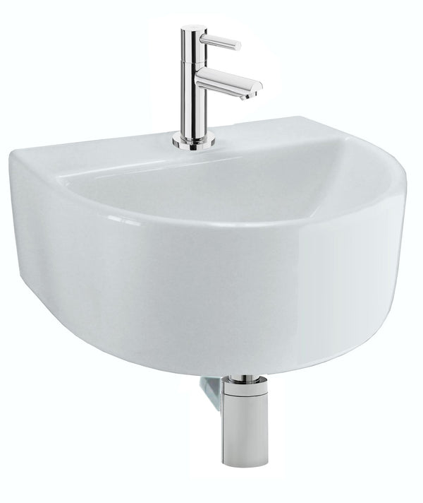 Wiesbaden Fonteinset Lara fontein + Amador | 30x25x12cm | Chroom