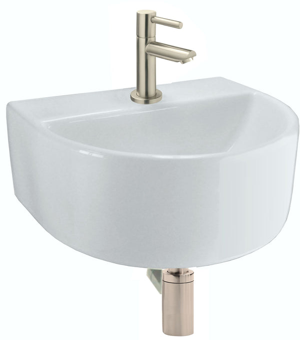 Wiesbaden Fonteinset Lara fontein + Amador | 30x25x12cm | Geborsteld staal