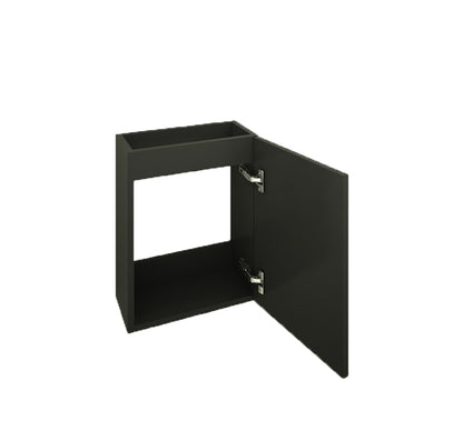 Marmaris fonteinkast 40 cm mat zwart - WDtegels