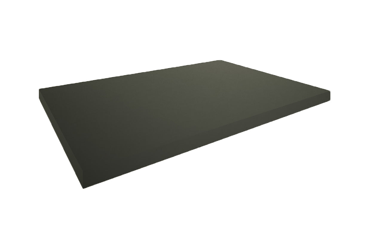 Marmaris Topblad 60x46x2,5 cm mat zwart - WDtegels