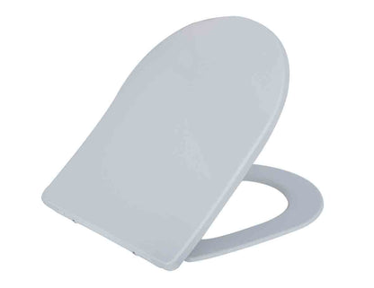Wiesbaden Shade Slim toiletzitting + deksel one-touch wit - WDtegels