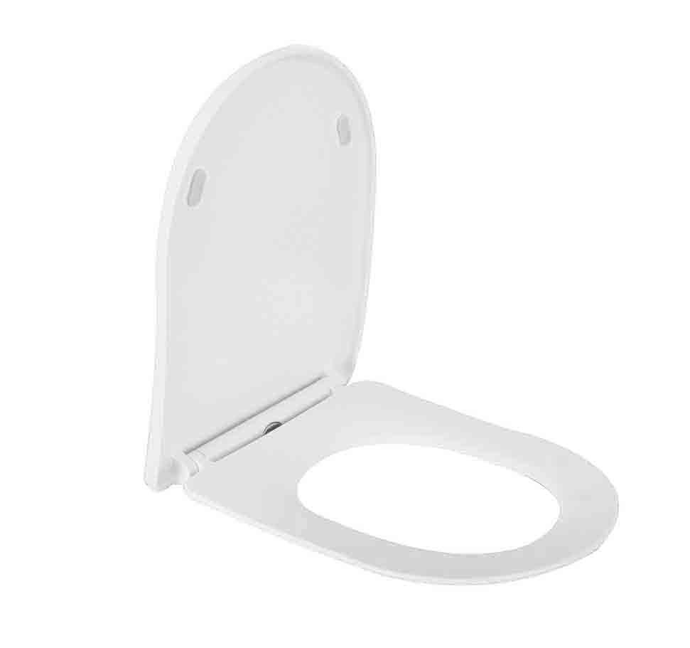 Shade slim toiletzitting softclose en quick release glans wit - WDtegels