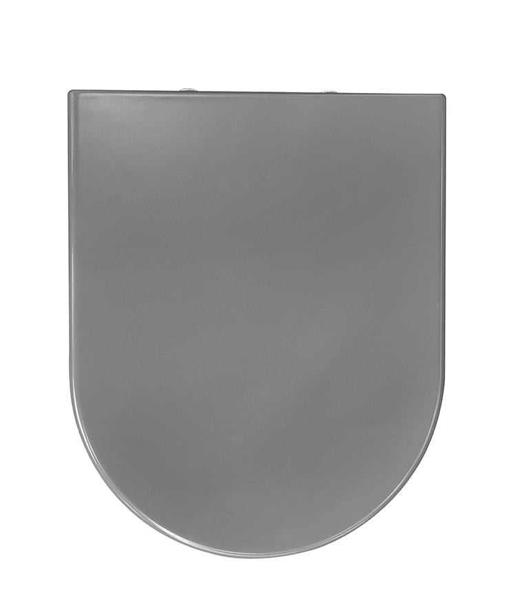 Vesta toiletzitting softclose en quick release mat grijs - WDtegels