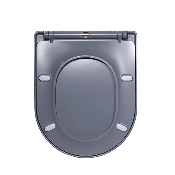 Shade slim toiletzitting softclose en quick release | Mat grijs - WDtegels