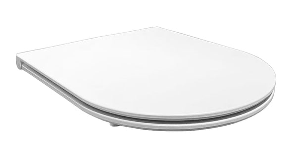 Flatline toiletzitting softclose en quick release | Mat wit