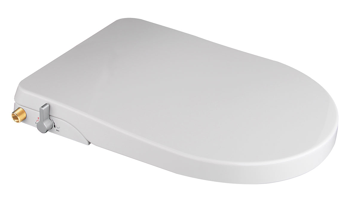 Luxiseat toiletzitting softclose met bidet functie glans wit - WDtegels