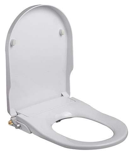Luxiseat toiletzitting softclose met bidet functie glans wit - WDtegels