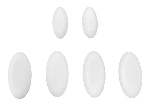 Complete set of buffers for toilet seat type 2