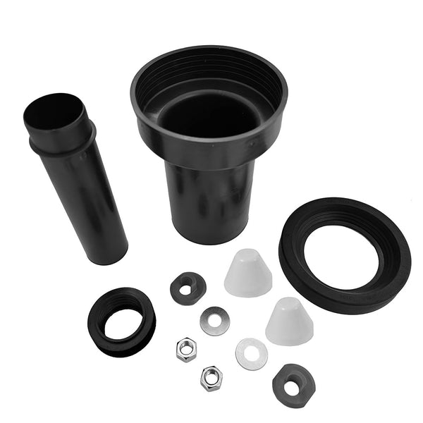 Juego de conexión para inodoro de pared 90-110 mm 180 mm