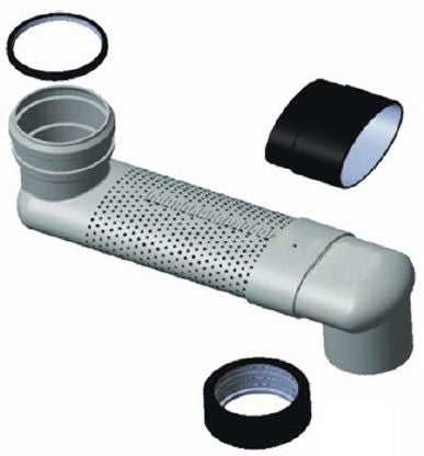 Conjunto de transición ajustable Wiesbaden 90x110 15-35cm