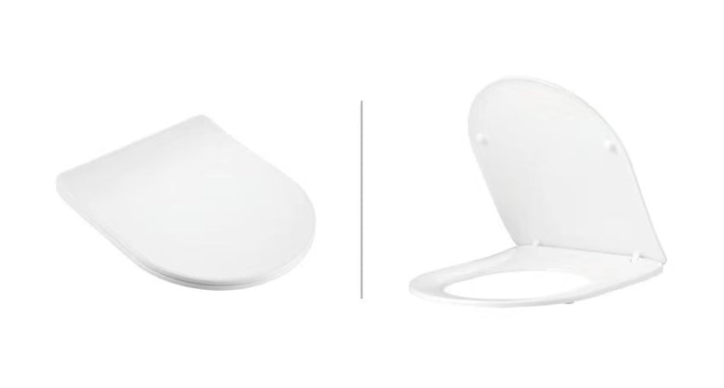 Nibiru toiletzitting softclose en quick release mat wit