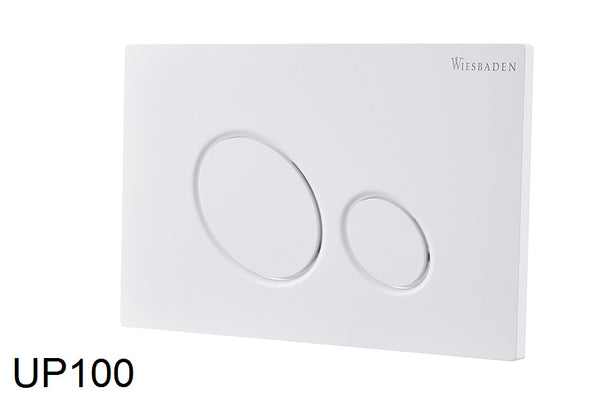 X10 pressure plate for built-in reservoir, gloss white