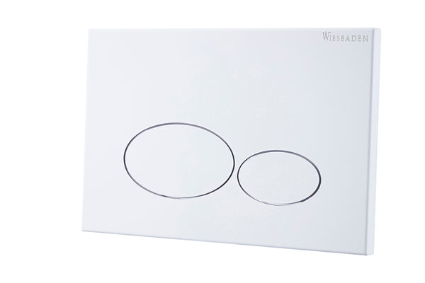 X32 Metal push plate for built-in reservoir, matt white
