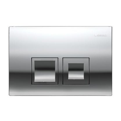 Wiesbaden Geberit Delta-50 Drukplaat Mat-chroom - WDtegels