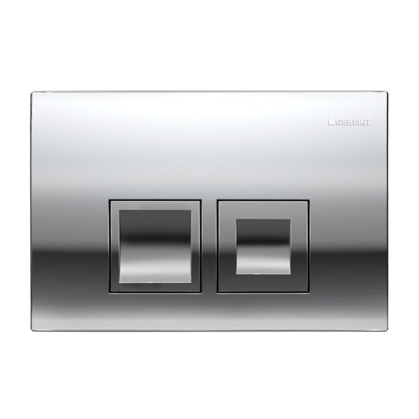 Wiesbaden Geberit Delta-50 Drukplaat | Mat Chroom