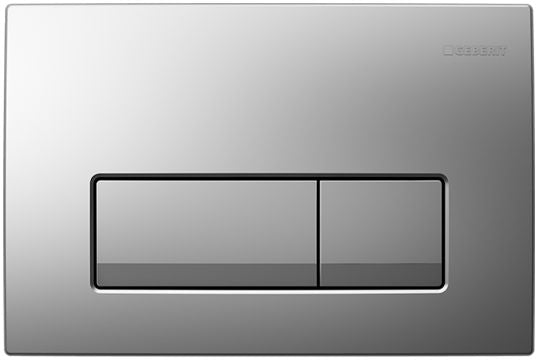 Wiesbaden Geberit Delta-51 drukplaat | Mat Chroom