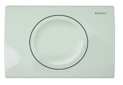 Wiesbaden Geberit Delta-11 enkele drukplaat wit - WDtegels