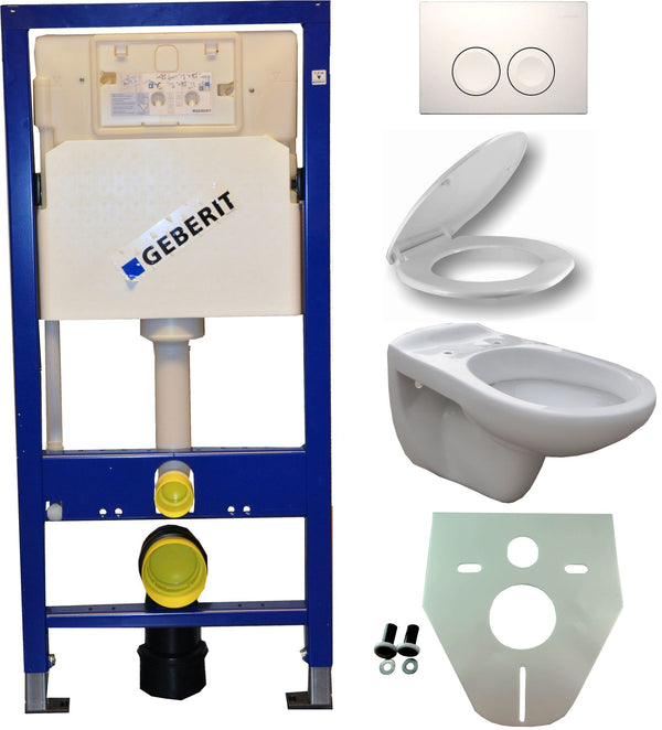 Wiesbaden Geberit UP 100 +Neptunus WC+ Nept.seat+ Delta 21 white