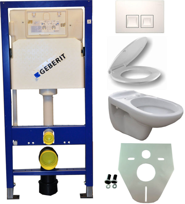 Wiesbaden Geberit UP 100 +Neptunus WC+ Nept.seat+ Delta 50 white