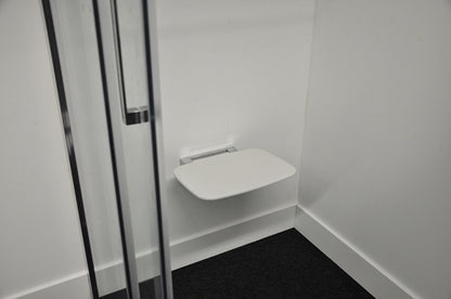 Wiesbaden douche-stoel wandmontage opklapbaar wit - WDtegels