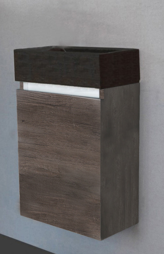 Fonteinkast Trendline Stone L/R Century Oak - WDtegels